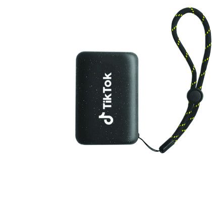 Custom Nimble Champ Portable Charger 10K USB-C - Black