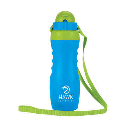 Custom Remi 18 oz.. Double Wall Polypropylene Water Bottle - Light Blue Custom Remi 18 oz.. Double Wall Polypropylene Water Bottle - Light Blue