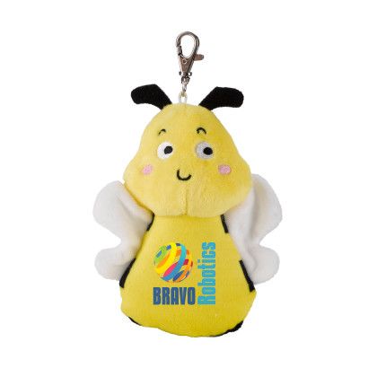 Custom Chelsea Teddy Bear Joy Riders Bag Charms - 5" Plush - Bee 