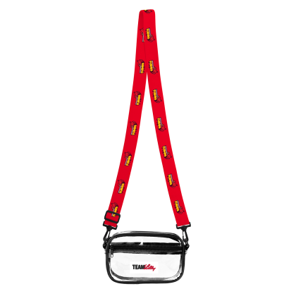 Custom Good Value Essential Sublimated Shoulder Strap - Red 