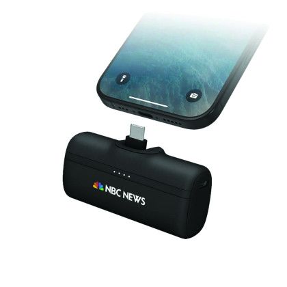 Custom Nimble Bump Portable Charger - Side View 