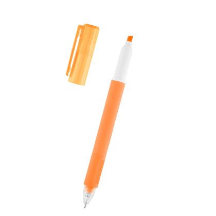 Custom Norelle RABS Highlighter Pen - Orange Open View Custom Norelle RABS Highlighter Pen - Orange Open View