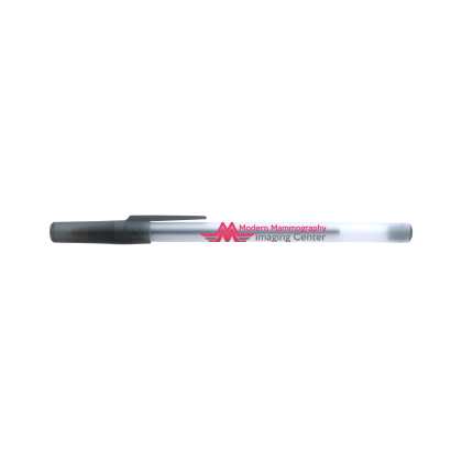 BIC Round Stic Ice Pen - Black Ice