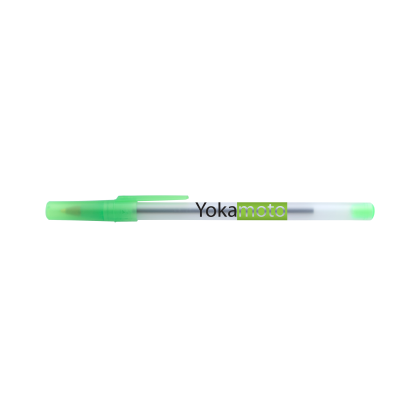 BIC Round Stic Ice Pen - Green Ice