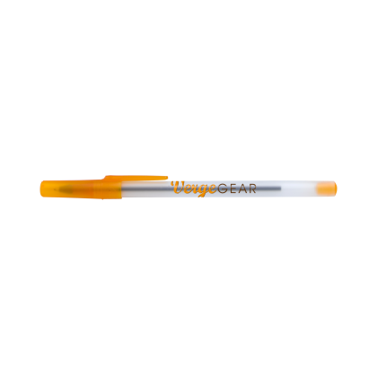 BIC Round Stic Ice Pen - Orange Ice