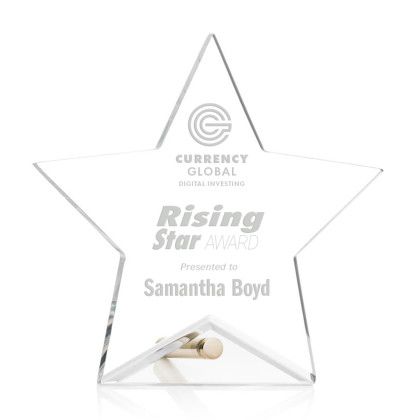 Custom Shaper Award - Star Gold View Custom Shaper Award - Star Gold View