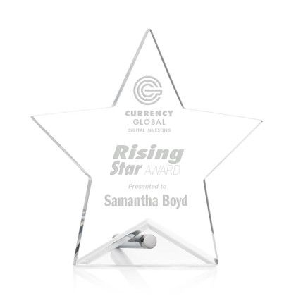 Custom Shaper Award - Star Silver View Custom Shaper Award - Star Silver View