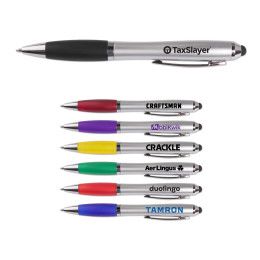 Custom HS Silver Pen Stylus and Color Accent 