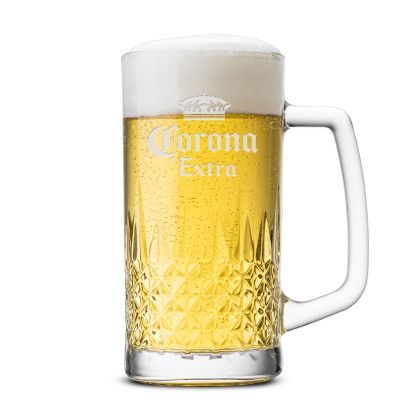 Custom Portland Beer Stein - Deep Etch - Clear