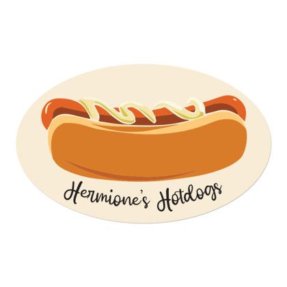 Custom Oval Car Magnet Custom Oval Car Magnet