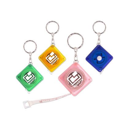 Custom Fiber Tape Measure Keychains Custom Fiber Tape Measure Keychains