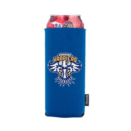 Custom Koozie Taller rPET Can Cooler - 24 oz. - Royal Custom Koozie Taller rPET Can Cooler - 24 oz. - Royal