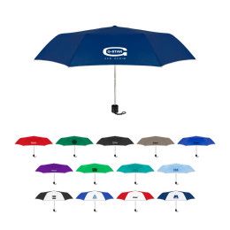 Custom Slim-Fold Econo Umbrella - All Color