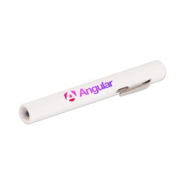 Custom Disposable Penlight/Flashlight LED Bulb - White Custom Disposable Penlight/Flashlight LED Bulb - White