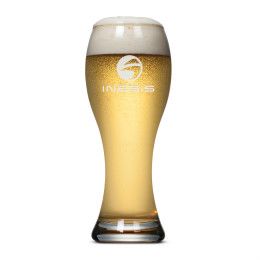 Custom Glencairn 23 oz Pilsner Glass - Deep Etch - Clear