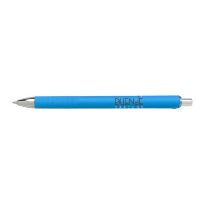 Custom Good Value Walker Gel rABS Pen - Blue Custom Good Value Walker Gel rABS Pen - Blue