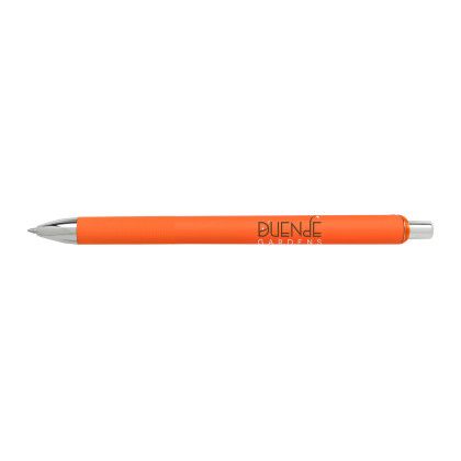 Custom Good Value Walker Gel rABS Pen - Orange Custom Good Value Walker Gel rABS Pen - Orange