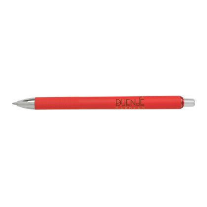 Custom Good Value Walker Gel rABS Pen - Red Custom Good Value Walker Gel rABS Pen - Red