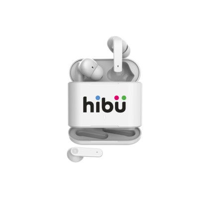 Custom Duofinity Pairs Non-Interrupted Wireless Earbuds - White