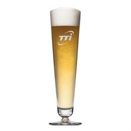 Custom Barrett 17 oz Pilsner - Deep Etch  - Clear