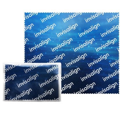 Full Color Imprinted Microfiber Cloth 6 x 7 inch - Example 1