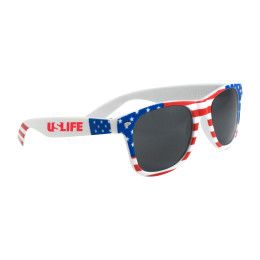Custom USA Patriotic Miami Sunglasses