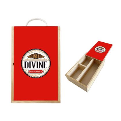 Custom Double Bottle Gift Box