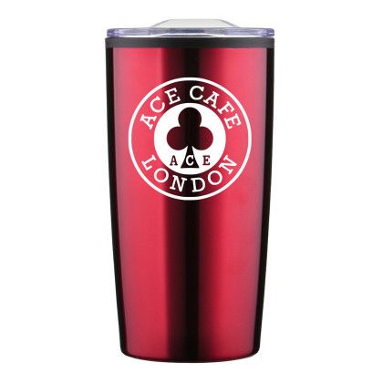 Custom Drinkware Gift Box Sets / Btl200-B x 2 single Box /With Window - Red