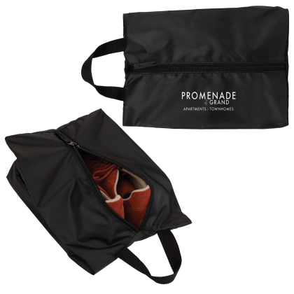 Custom Oriole Shoe Bag - Black 