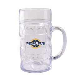 Custom 1/2 Liter Plastic German Style Oktoberfest Beet Mug with Handle Custom 1/2 Liter Plastic German Style Oktoberfest Beet Mug with Handle
