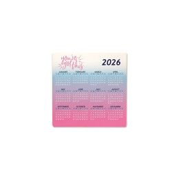 Custom Calendar Stone Coaster Custom Calendar Stone Coaster