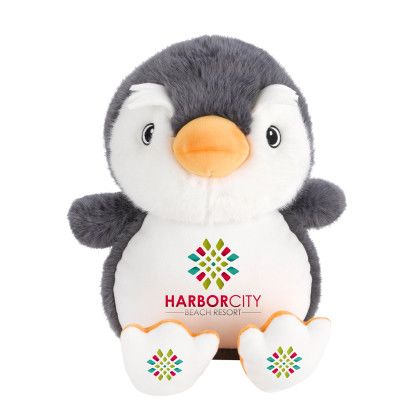 Custom Chelsea Teddy Bear Softies - 13" Plush - Penguin 