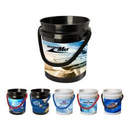 Custom 5 Gallon Custom Rope Handle Bucket