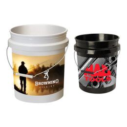 Custom 5 Gallon Custom Metal Handle Bucket Custom 5 Gallon Custom Metal Handle Bucket