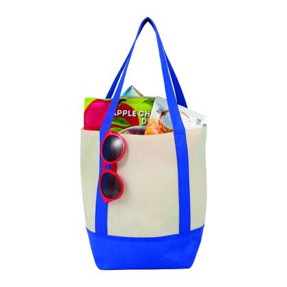 Custom Lighthouse Mini Non-Woven Tote - Royal Lifestyle View 