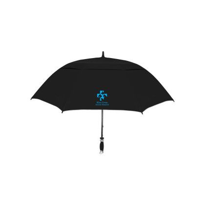 Custom Hurricane Vented Pro Golf Umbrella - Black Custom Hurricane Vented Pro Golf Umbrella - Black
