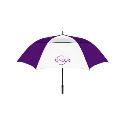 Custom Storm-Arc Premier Umbrella - Purple/white Custom Storm-Arc Premier Umbrella - Purple/white