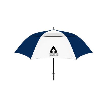 Custom Storm-Arc Premier Umbrella - Navy blue/white Custom Storm-Arc Premier Umbrella - Navy blue/white