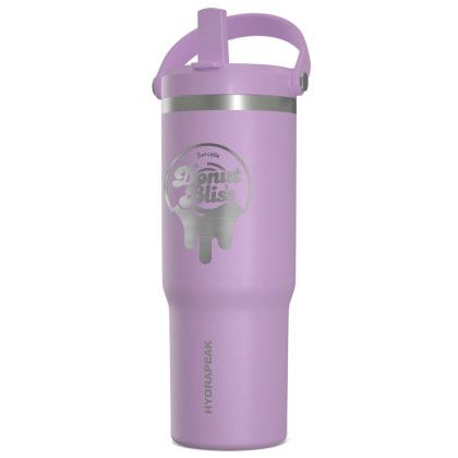 Custom 32 oz. Hydrapeak Insulated Stainless Travel Tumbler - Mauve Custom 32 oz. Hydrapeak Insulated Stainless Travel Tumbler - Mauve