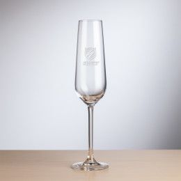 Elderwood Flute Glass- Deep Etch- 7 oz Elderwood Flute Glass- Deep Etch- 7 oz