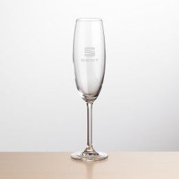 Custom Blyth Flute Glass - Deep Etch - 7.5 oz