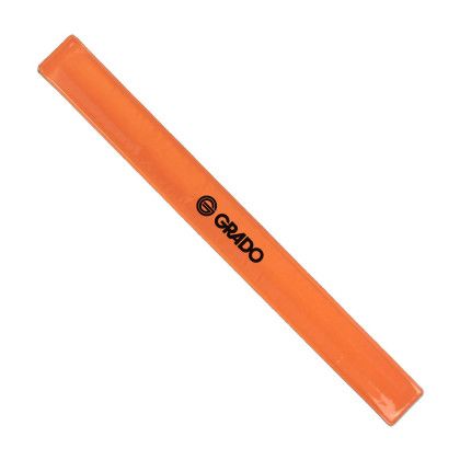 Custom Reflective Wrist Band - Orange Custom Reflective Wrist Band - Orange