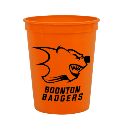 Custom Souvenir Cups-Full Color Digital- 16 oz - Orange