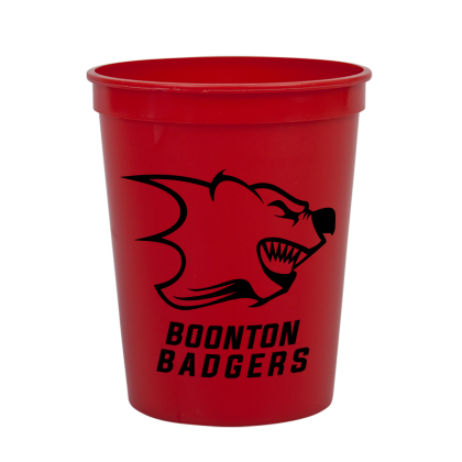 Custom Souvenir Cups-Full Color Digital- 16 oz - Red