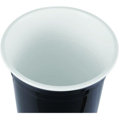 Custom Varsity 16 oz Double-Wall Cup - Black Inside View 
