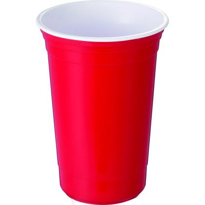 Custom Varsity 16 oz Double-Wall Cup - Red 