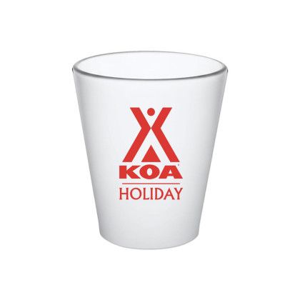 Custom 1.5 oz Plastic Standard Shot Glass - Frosted