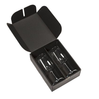 Custom Howden Wine Glass - Deep Etch 15 ozv - Packaging View 