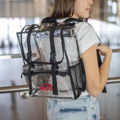 Custom Sangster PVC Backpack - Lifestyle