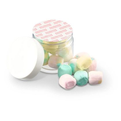 Custom 2 oz. Jar of After Dinner Mints - Assorted - open view